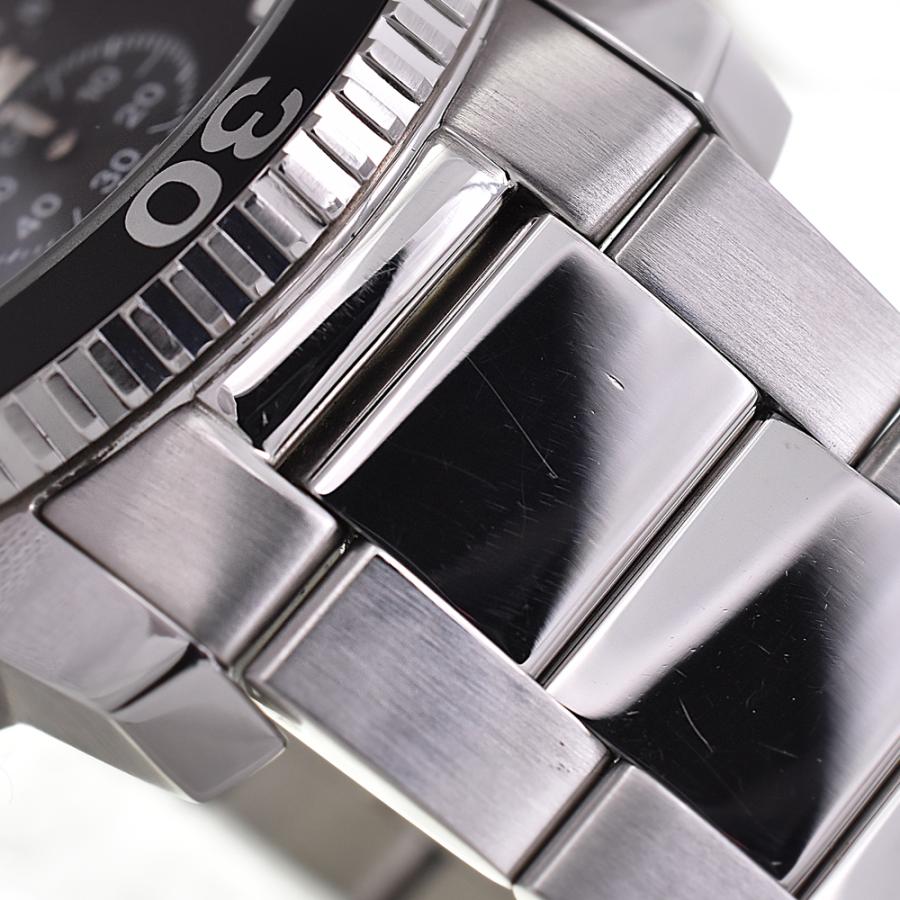 値下 ティソ TISSOT T120417A シースター クロノグラフ クォーツ メンズ 美品 箱・保証書付き I#144881の画像