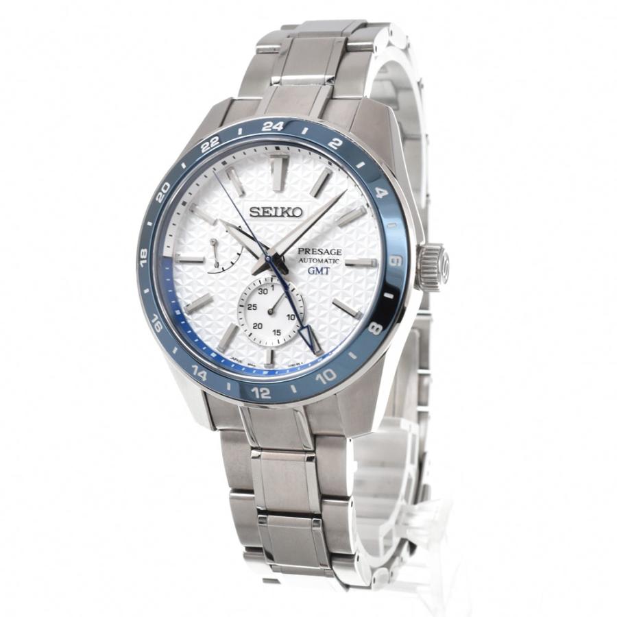 【SEIKO/セイコー】 プレサージュ SARF007(6R64-00D0) 創業140周年記念限定モデル 腕時計 ステンレススチール 自動巻き/オートマ 青/白文字盤 メンズ【中古】【真子質店】【GD】【MiMaY】 SEIKO/セイコー】 プレサージュ SARF007(6R64-00D0) 創業140周年記念