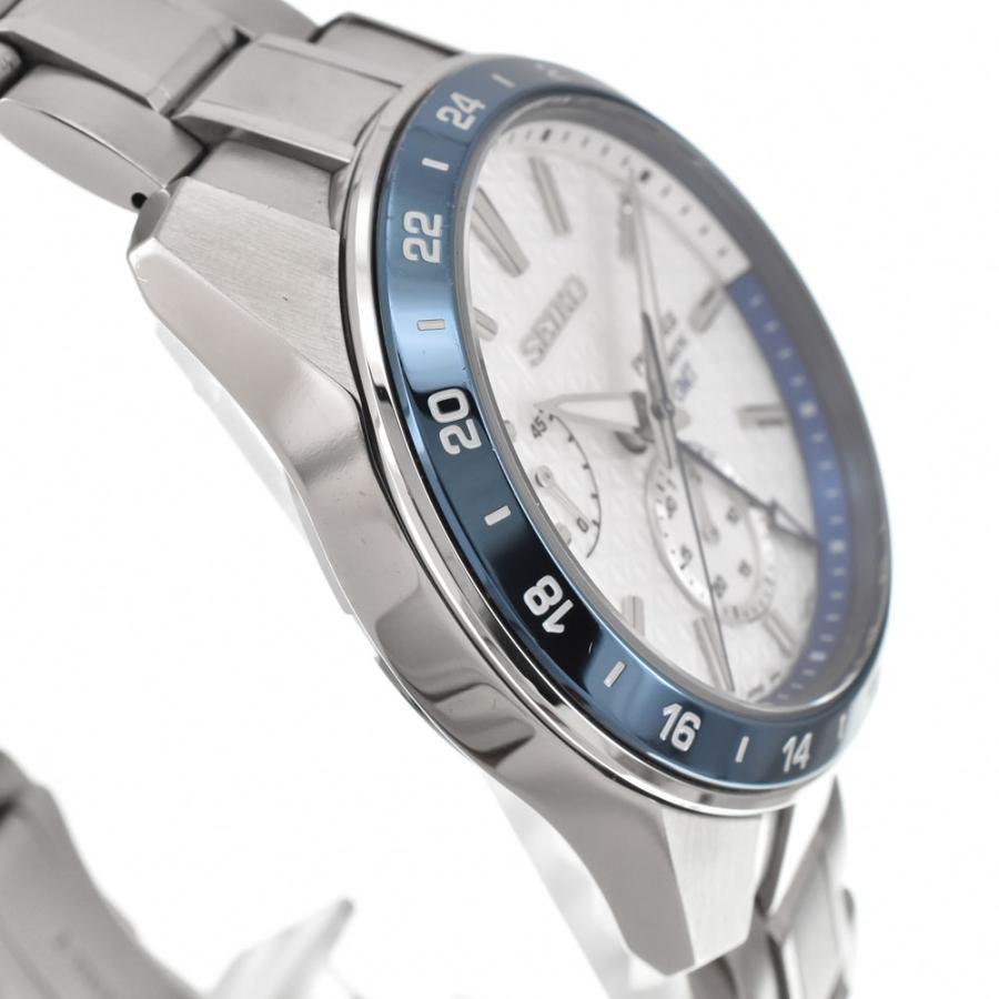 【SEIKO/セイコー】 プレサージュ SARF007(6R64-00D0) 創業140周年記念限定モデル 腕時計 ステンレススチール 自動巻き/オートマ 青/白文字盤 メンズ【中古】【真子質店】【GD】【MiMaY】 SEIKO/セイコー】 プレサージュ SARF007(6R64-00D0) 創業140周年記念