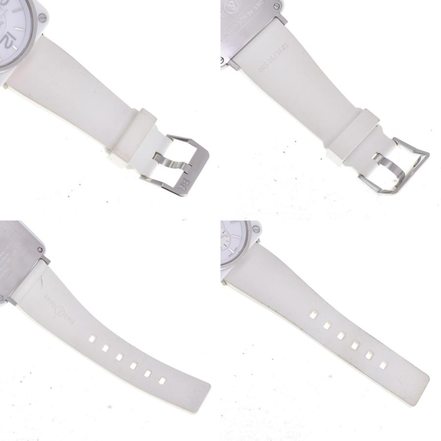 ベル&ロス Bell＆Ross BRS-98-WCS BR-S ホワイトセラミック クォーツ