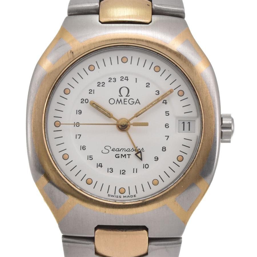 OMEGA（オメガ） シーマスター ポラリス GMT SS/K18YG クォーツ メンズ