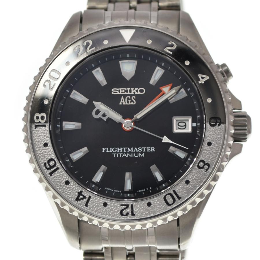セイコー フライトマスター AGS 5M45-6A50 SEIKO（セイコー） SEIKO 5M45-6A50 フライトマスター AGS
