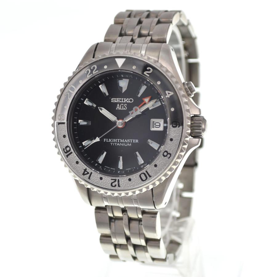 セイコー フライトマスター AGS 5M45-6A50 SEIKO（セイコー） SEIKO 5M45-6A50 フライトマスター AGS