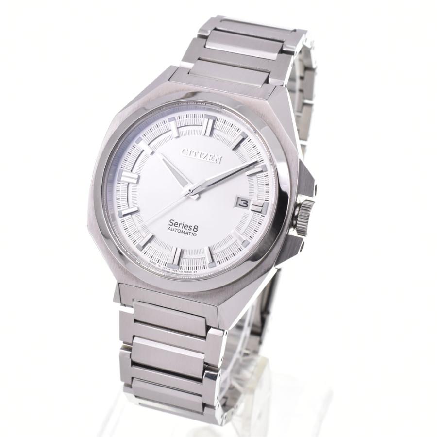 シチズン CITIZEN NB6010-81A シリーズエイト メカニカル 831 自動巻き メンズ 良品 内箱・保証書付き N#145412の画像