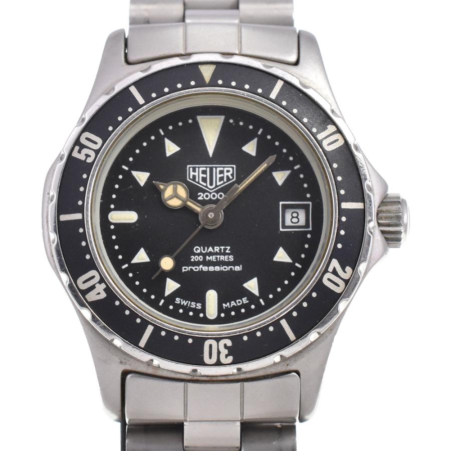 美品✨　タグホイヤー　プロフェッショナル　973.008 ブラック　シルバー TAG HEUER（タグ・ホイヤー） 訳あり TAG HEUER 973.008