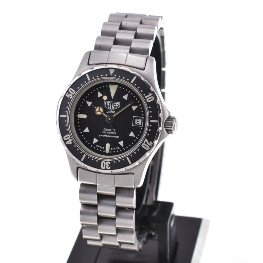 美品✨　タグホイヤー　プロフェッショナル　973.008 ブラック　シルバー TAG HEUER（タグ・ホイヤー） 訳あり TAG HEUER 973.008