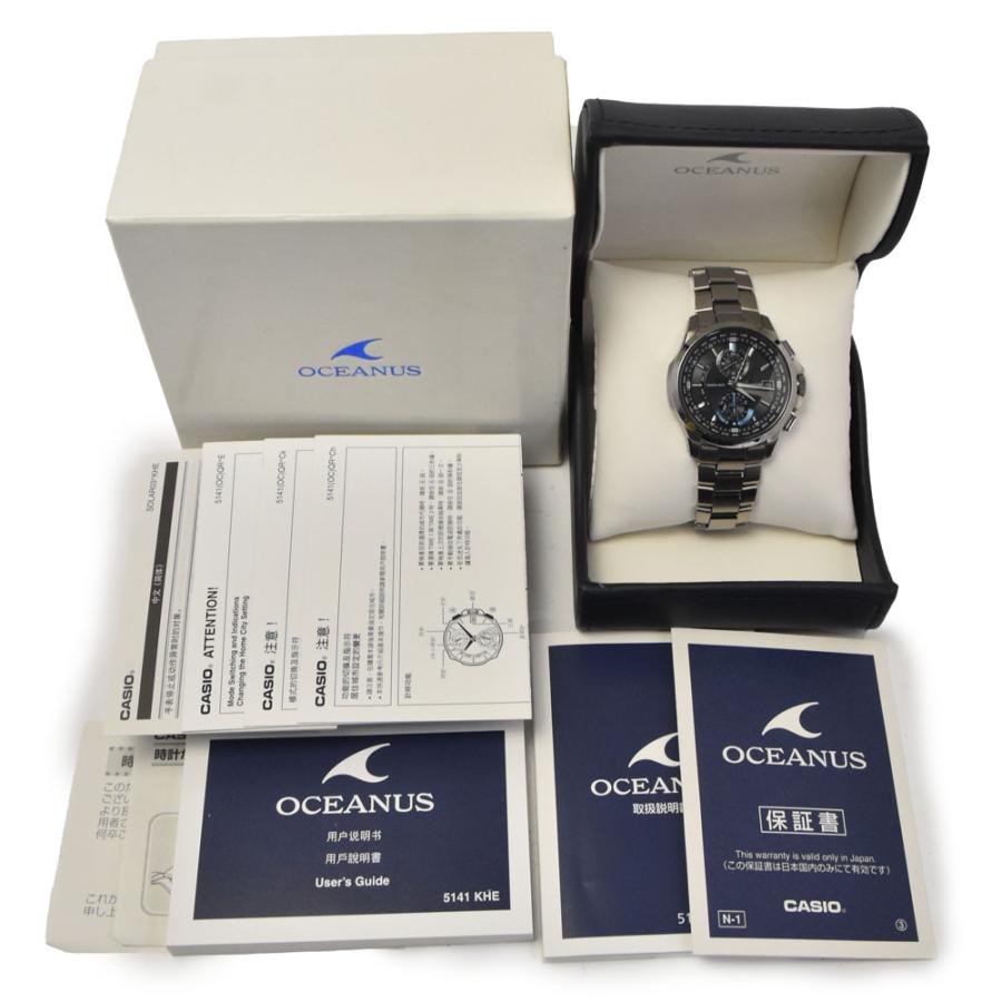 CASIO（カシオ） CASIO OCW-T1010 オシアナス ソーラー電波 メンズ 箱