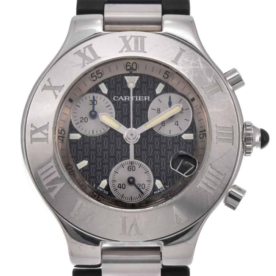 Cartier（カルティエ） CARTIER W10125U2 クロノスカフ21 クロノグラフ
