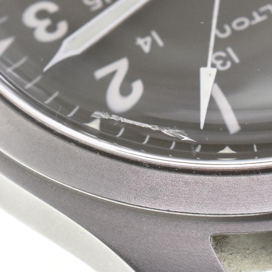 ハミルトン HAMILTON 9415A カーキ 手巻き ボーイズ 美品 N#145801の画像