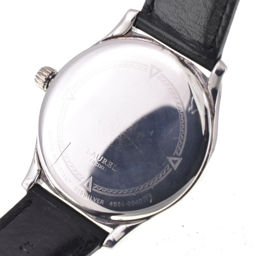 SEIKO（セイコー） SEIKO 4S24-0040 ローレル SV925/レザー 琺瑯