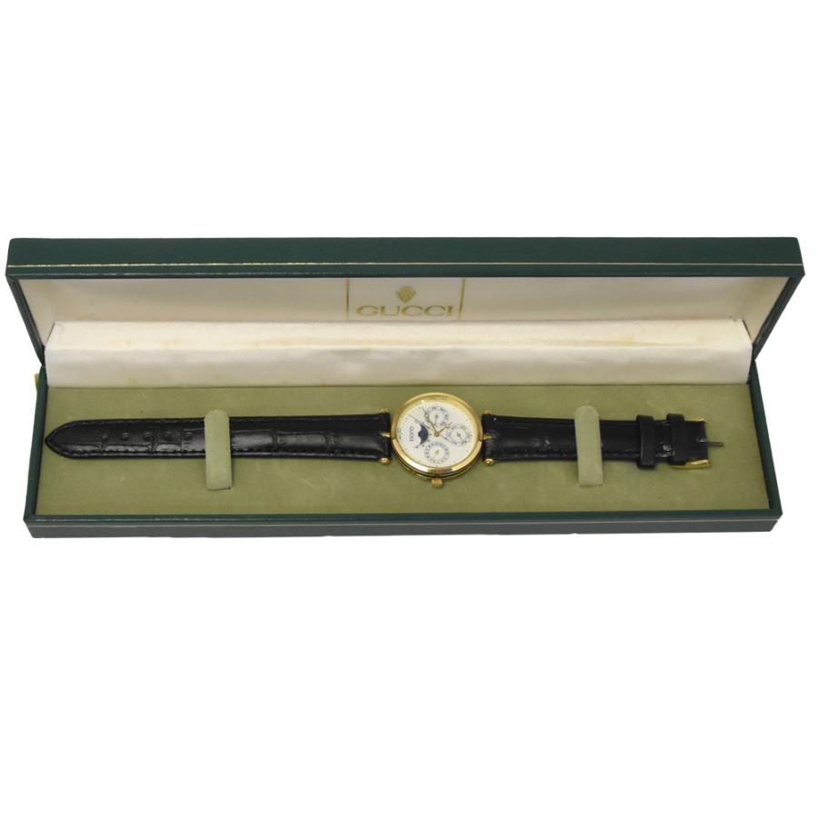 GUCCI（グッチ） ムーンフェイズ トリプルカレンダー クォーツ ユニ
