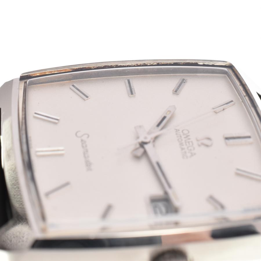 オメガ OMEGA ヴィンテージ シーマスター スクエア デイト 自動巻き メンズ A#145938の画像