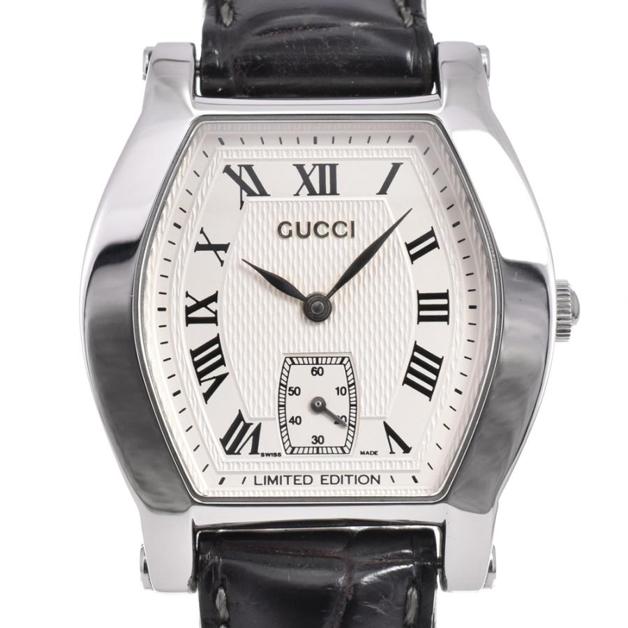 グッチ GUCCI 7600M 2000本限定 スモールセコンド 手巻き メンズ GUCCI（グッチ） GUCCI 7600M 2000本限定 スモールセコンド 手巻き