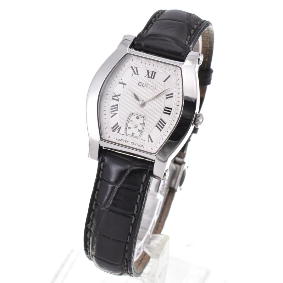 グッチ GUCCI 7600M 2000本限定 スモールセコンド 手巻き メンズ GUCCI（グッチ） GUCCI 7600M 2000本限定 スモールセコンド 手巻き