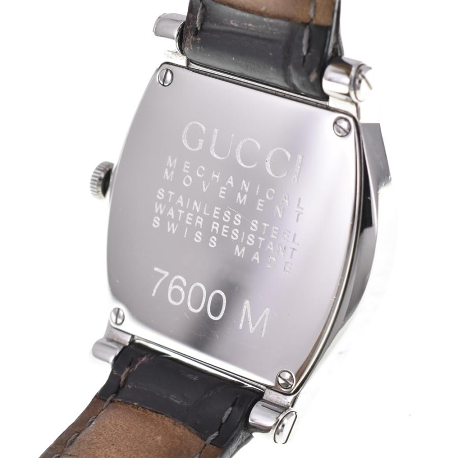 グッチ GUCCI 7600M 2000本限定 スモールセコンド 手巻き メンズ GUCCI（グッチ） GUCCI 7600M 2000本限定 スモールセコンド 手巻き