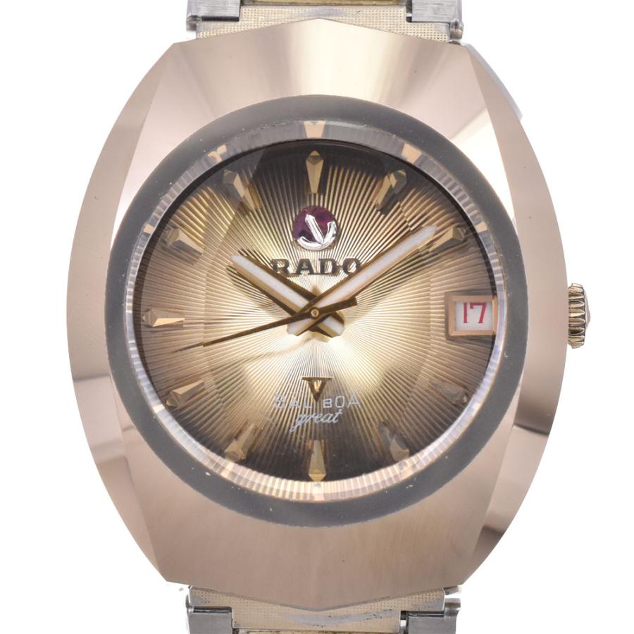 RADO（ラドー） バルボア 超硬ケース SS/GP 自動巻き メンズ B#145965 