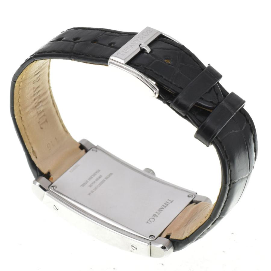 ティファニー TIFFANY&Co. Z0031.68.10A10A70A グランド 自動巻き メンズ 美品 箱・保証書付き Q#145980の画像