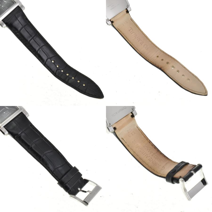 ティファニー TIFFANY&Co. Z0031.68.10A10A70A グランド 自動巻き メンズ 美品 箱・保証書付き Q#145980の画像