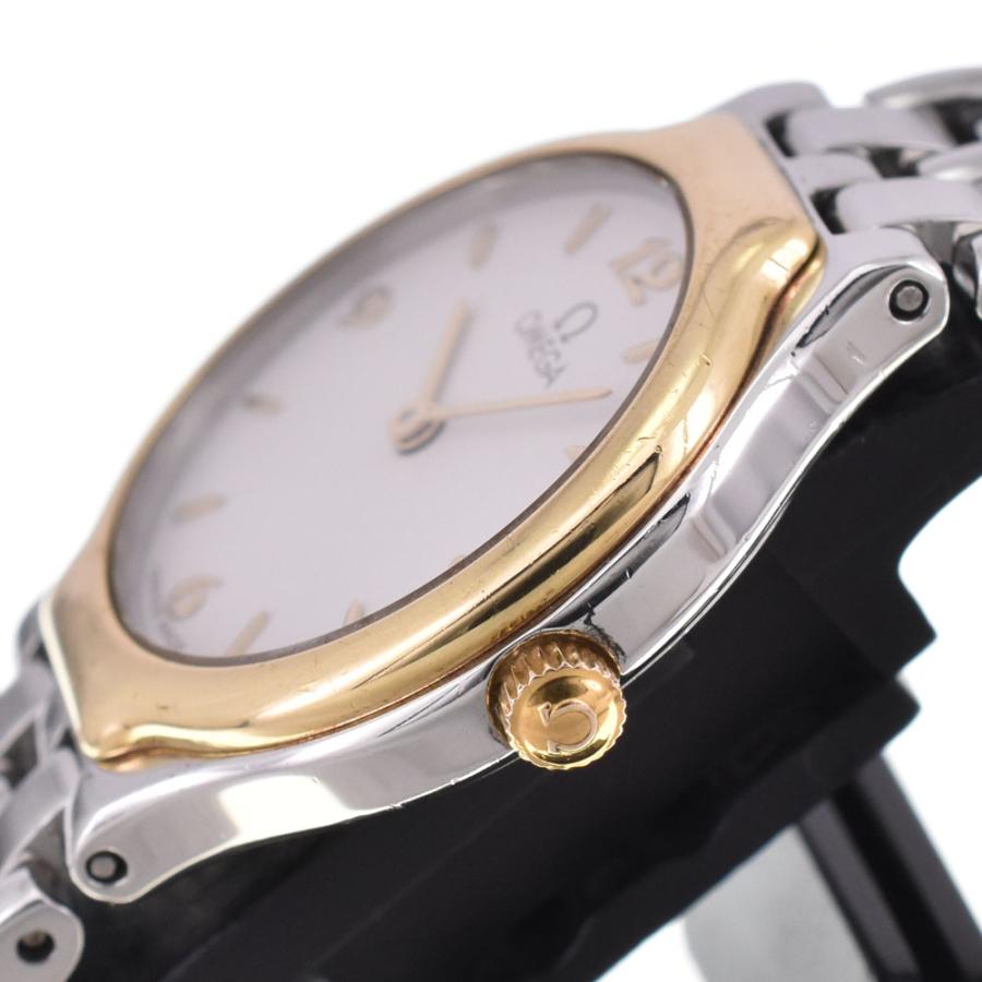 OMEGA（オメガ） デビル シンボル SS/K18YG シルバー クォーツ