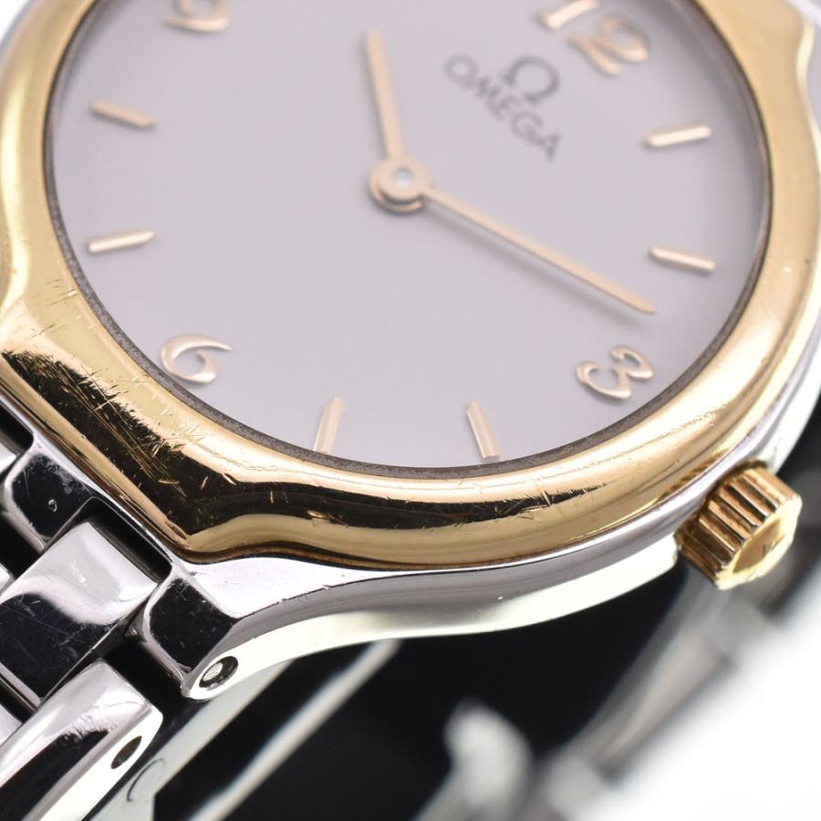 OMEGA（オメガ） デビル シンボル SS/K18YG シルバー クォーツ