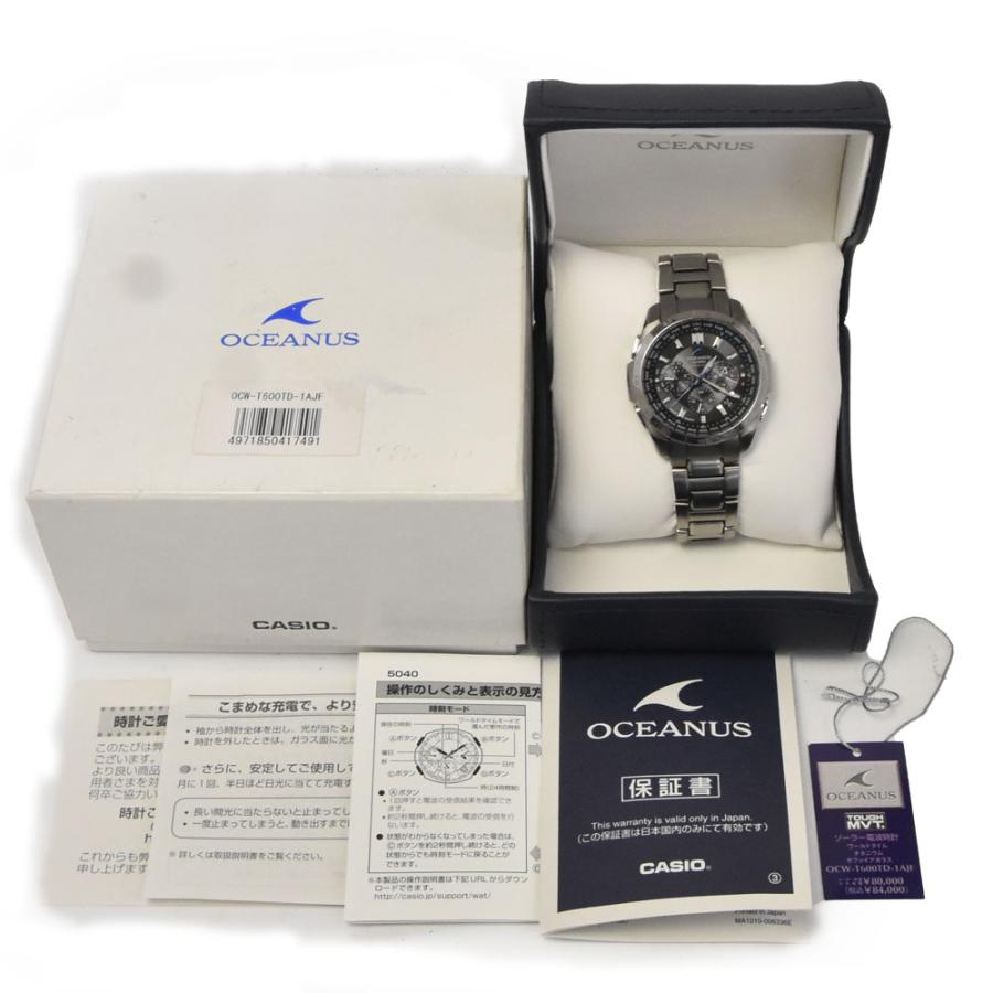 CASIO（カシオ） CASIO OCW-T600TD-1AJF オシアナス クラシックライン