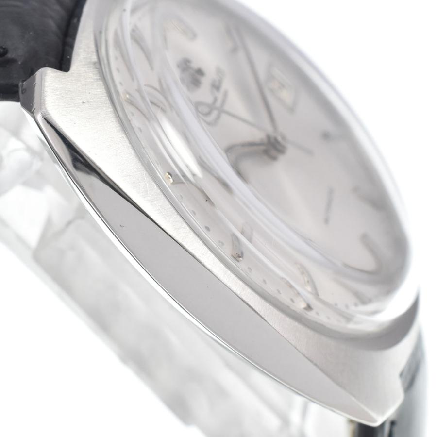 IWC IWC SCHAFFHAUSEN Ref.814A デイト Cal.8541B シルバー 自動巻き メンズ 美品 腕時計 E#146276の画像