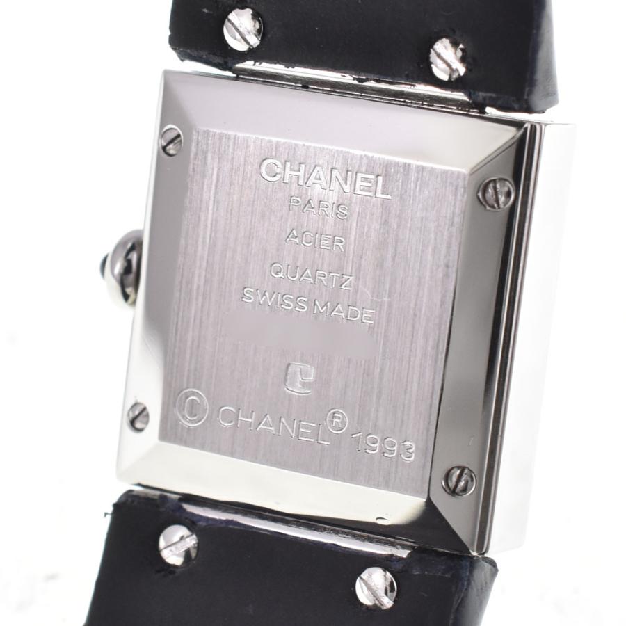 CHANEL シャネル　マトラッセ　腕時計　レディース　ヴィンテージ CHANEL（シャネル） マトラッセ ブラック クォーツ レディース 美品