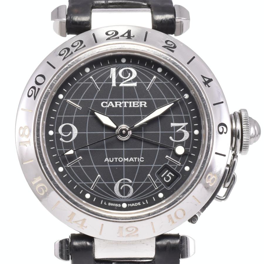 カルティエ　パシャC メリディアン　GMT 自動巻き時計　！期間限定特価！ Cartier（カルティエ） パシャC メリディアン GMT デイト 自動巻き