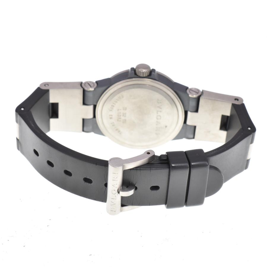 ブルガリ BVLGARI TI32TA ディアゴノ チタニウム デイト クォーツ ユニセックス A#146534の画像