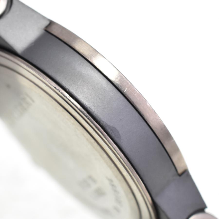 ブルガリ BVLGARI TI32TA ディアゴノ チタニウム デイト クォーツ ユニセックス A#146534の画像