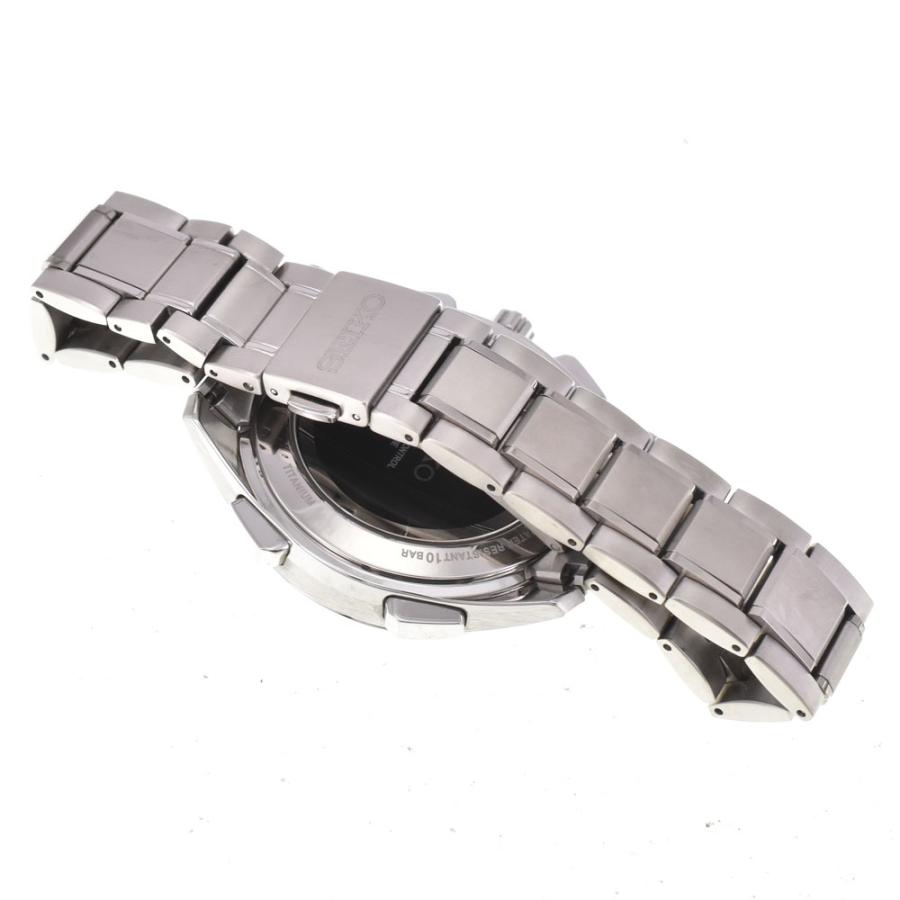 セイコー SEIKO 8B92-0AA0 ブライツ クロノグラフ ソーラー電波 メンズ 良品 箱・保証書付き A#146568の画像