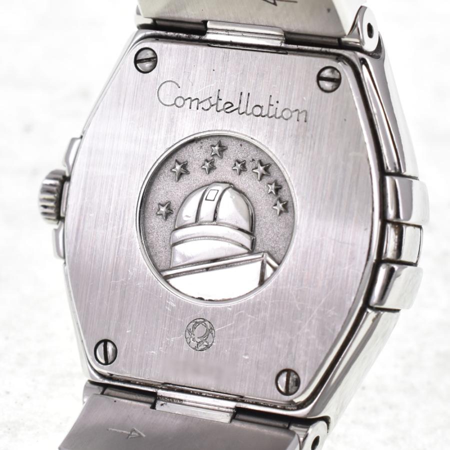 オメガ OMEGA 123.10.24.60.51.002 コンステレーション ポリッシュ 12P ダイヤモンド クォーツ レディース 良品 A#146611の画像