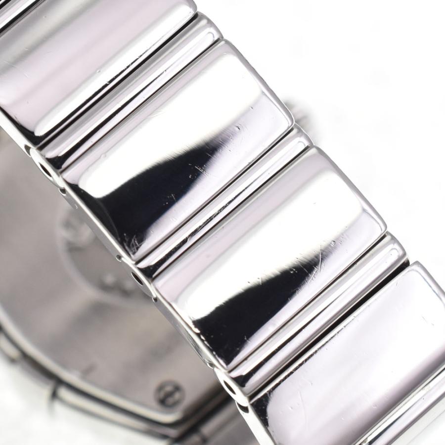 オメガ OMEGA 123.10.24.60.51.002 コンステレーション ポリッシュ 12P ダイヤモンド クォーツ レディース 良品 A#146611の画像
