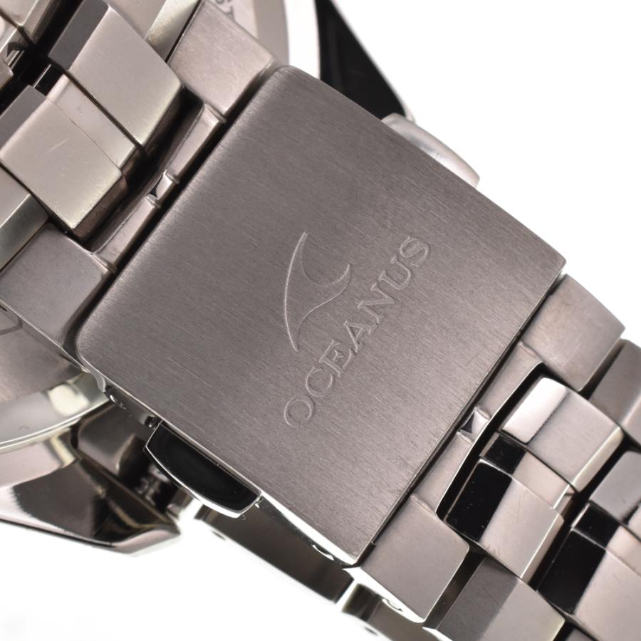 カシオ CASIO OCW-S3400E-7AJF オシアナス マンタ ソーラー電波 メンズ 良品 A#146712の画像