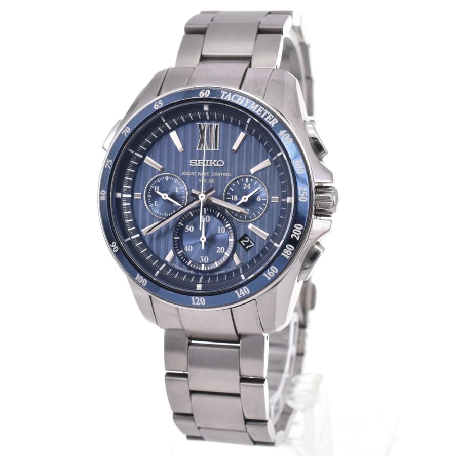 SEIKO（セイコー） SEIKO 8B82-0AL0 ブライツ クロノグラフ ブルー