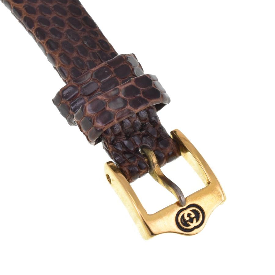 GUCCI（グッチ） GUCCI 3000.2.L GP/レザー ゴールド クォーツ