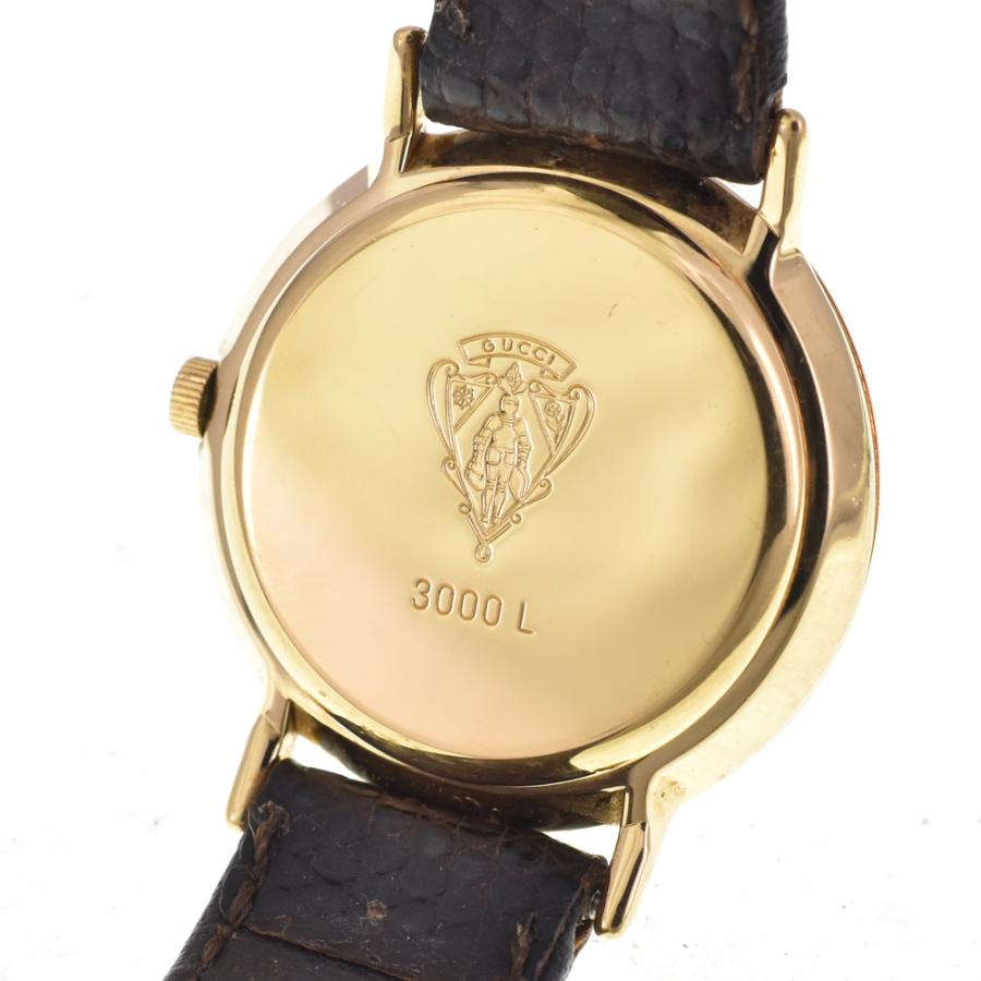 GUCCI（グッチ） GUCCI 3000L GP レッド/グリーン クォーツ レディース