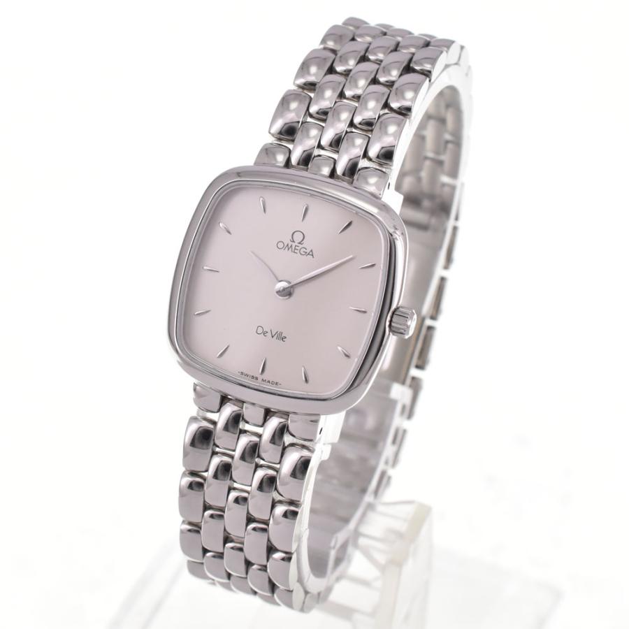 OMEGA（オメガ） デビル SS シルバー クォーツ レディース 美品 腕時計