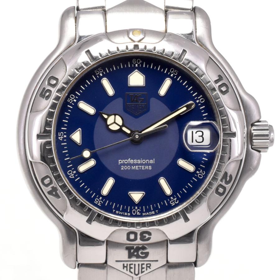 稼働 TAG HEUER タグホイヤー WH1115-K1 ブルー ネジ欠損あり TAG HEUER（タグ・ホイヤー） TAG HEUER WH1115-K1 プロフェッショナル