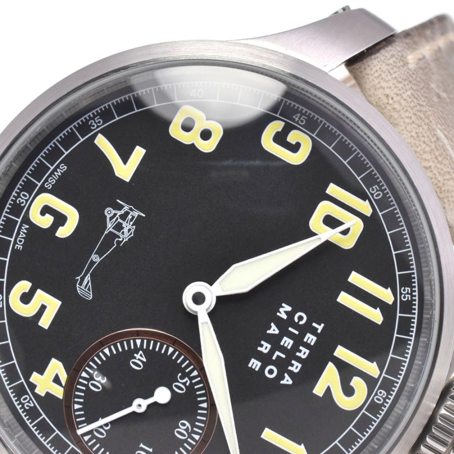 テッラチエロマーレ TERRA CIELO MARE TC7064-SC-2/00A AFF3 スポーツクラシック ブラック 自動巻き メンズ 美品 箱付き 腕時計 I#146986の画像