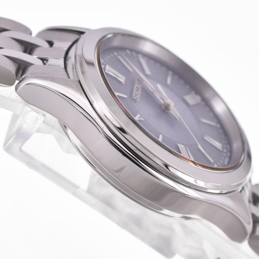 セイコー SEIKO 3F81-0A10 セイコーセレクション グレー クォーツ レディース 美品 保証書付き 腕時計 I#147160の画像