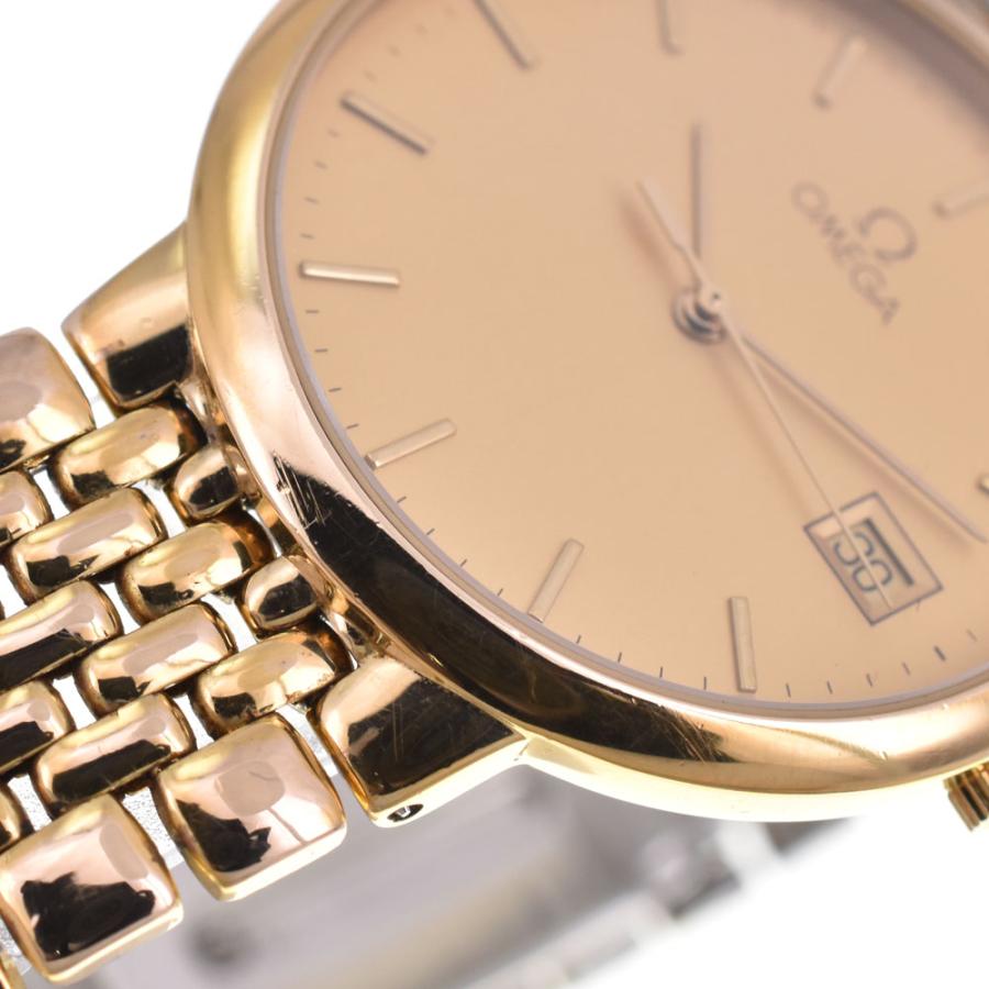 OMEGA（オメガ） デビル GP デイト ゴールド クォーツ メンズ 良品