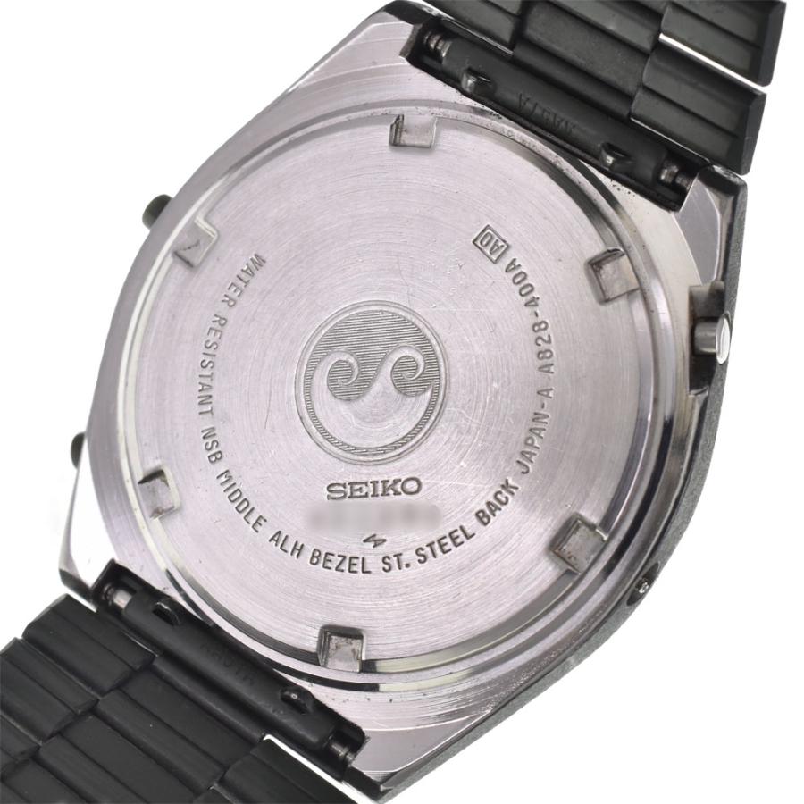 セイコー SEIKO A828-400A ヴィンテージ スピードマスター ジウジアーロ デザイン クォーツ メンズ 腕時計 I#147250の画像