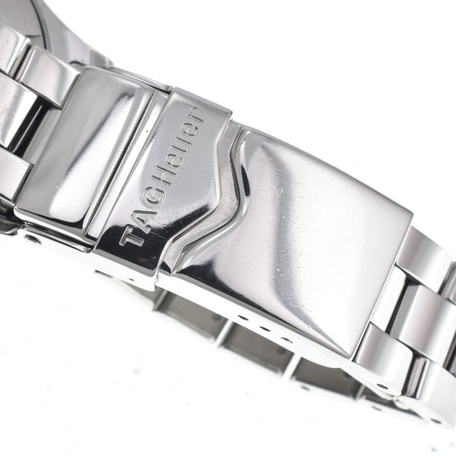タグホイヤー TAG HEUER WAF141A アクアレーサー 10P ダイヤモンド ピンクシェル クォーツ レディース 良品 腕時計 I#147425の画像