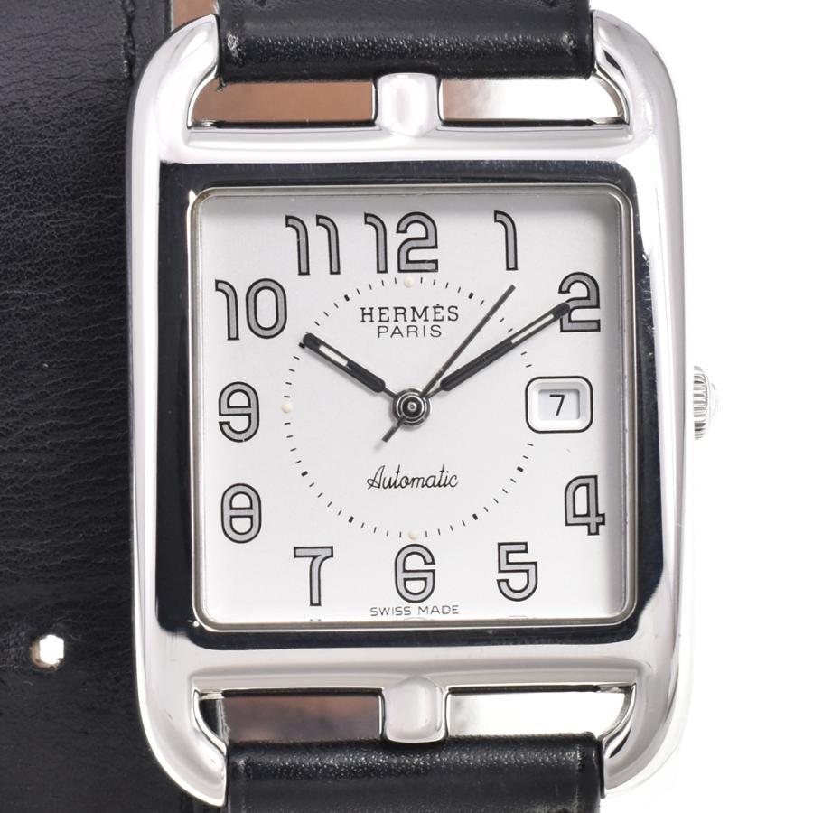HERMES(エルメス) 腕時計 ケープコッド ドゥブルトゥール CC1.710 レディース SS/革ベルト/2重巻き/□K シルバー HERMES/エルメス】 ケープコッド ドゥブルトゥール ロング CC1.710