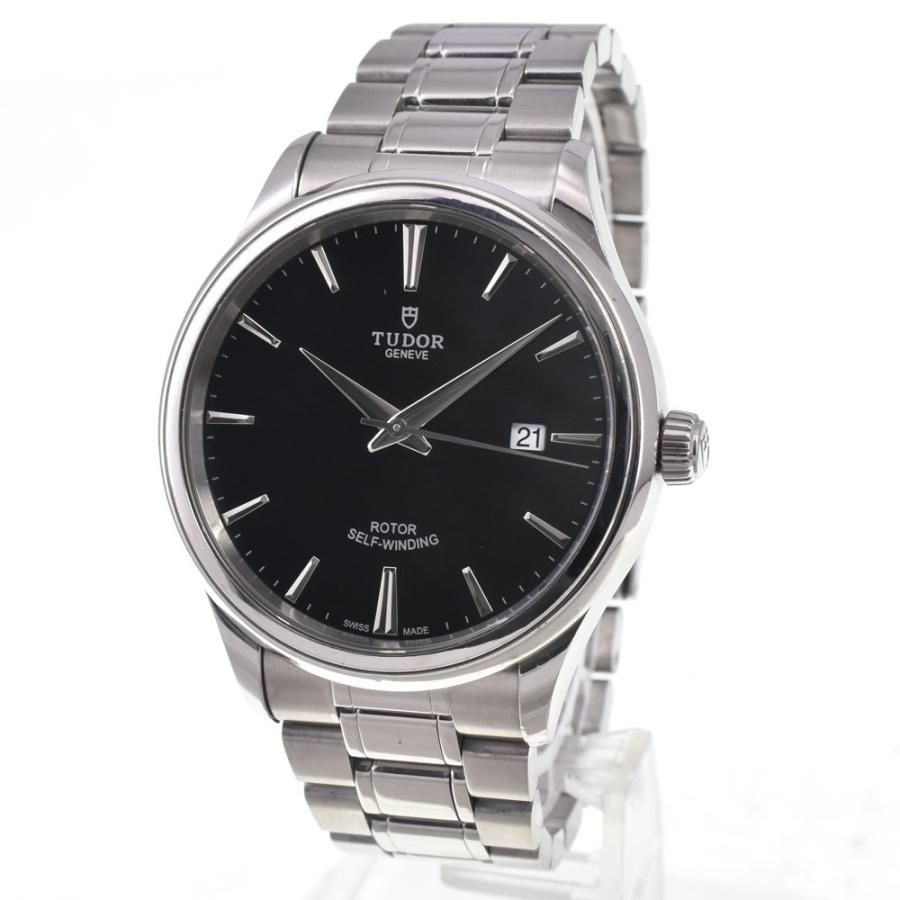 チューダー TUDOR 12700 スタイル デイト ブラック 自動巻き メンズ 良品 腕時計 I#147489 |  | 01