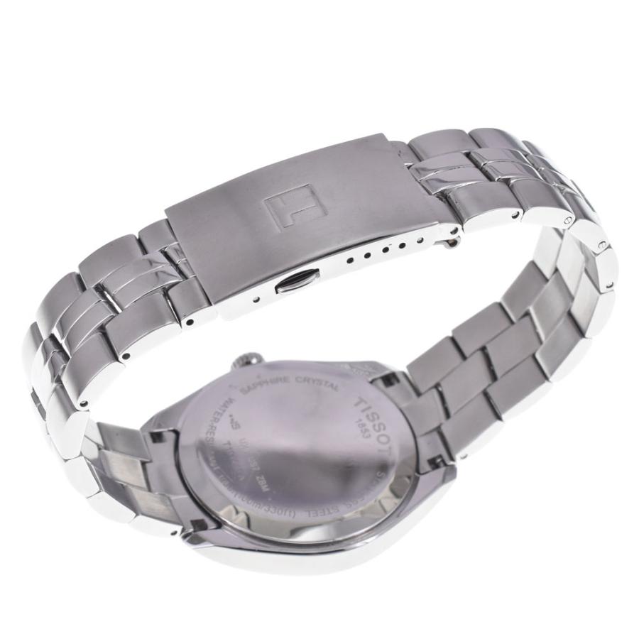 ティソ TISSOT T101410A PR100 デイト シルバー クォーツ メンズ 美品 保証書付き 腕時計 I#147601の画像