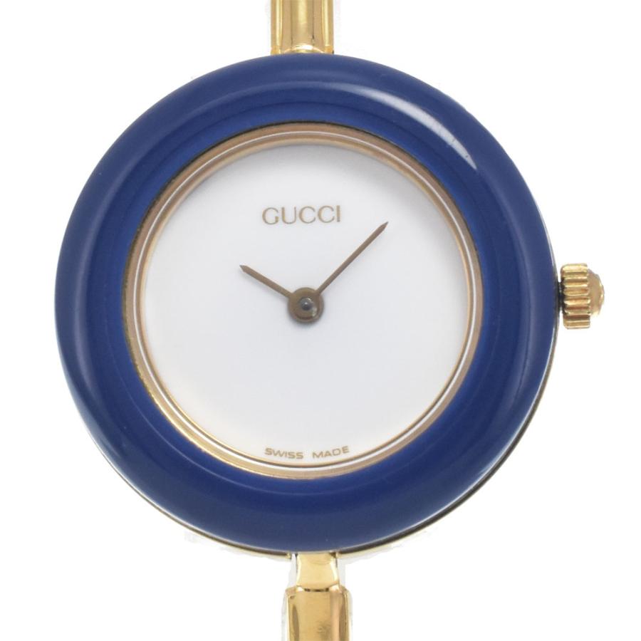 GUCCI（グッチ） GUCCI 11/12.2 チェンジベゼル ホワイト クォーツ