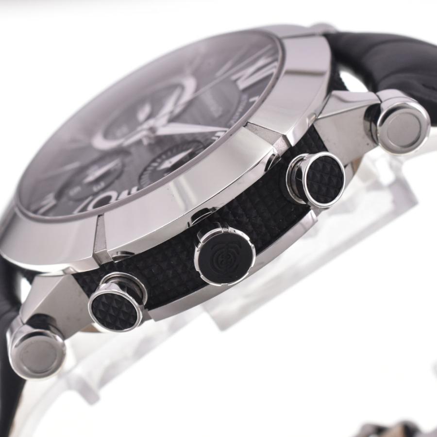 ティファニー TIFFANY&Co. Z1000.82.12A10A71A アトラス ジェンド クロノグラフ デイト ブラック 自動巻き メンズ 良品 腕時計 H#147757の画像