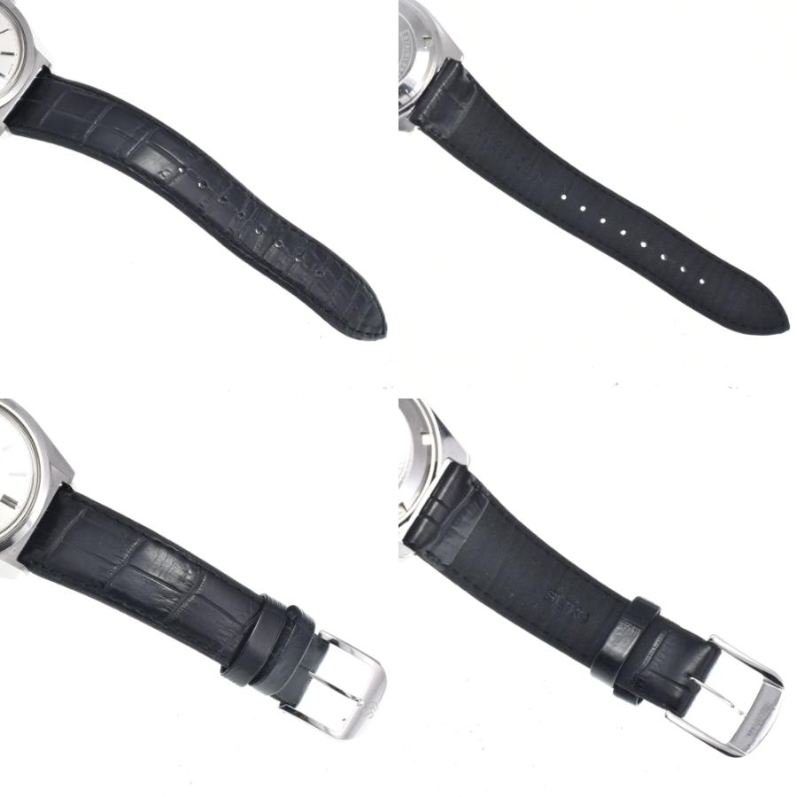 セイコー SEIKO 6145-8000 グランドセイコー HI-BEAT 36000 Cal.6145A シルバー 自動巻き メンズ 良品 腕時計 J#147914の画像